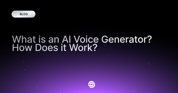 What is an AI Voice Generator? How Does it Work?